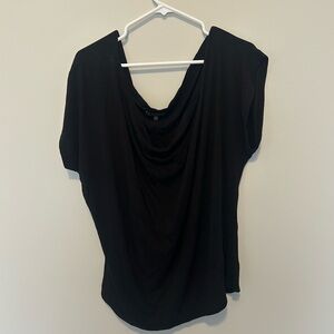 Eloquii Black Off the Shoulder Women's Blouse